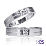 [ides愛蒂思] 情深系列 情人對戒/結婚對戒 (戒圍請於訂單備註), , large
