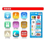 【雙手萬能】超值3座3切2P安全延長線-9尺(270公分), , large