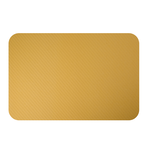 【Monster】 Soft Diatomaceous Earth Absorbent Mat – Diagonal Rhythm Series (60x40cm) – Earth Yellow, , large