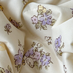 【Betrise】Small purple flowers | Lazy soft Q knitted cotton antibacterial soy fiber air-conditioning quilt/cooling quilt (150x200cm), , large