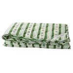 [CINN Far‑Infrared] Nano FIR All‑Season Blanket – Avocado Green Stripes｜5 x 6.2 ft, , large