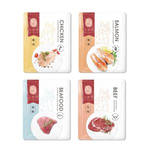 【心頭肉】貓咪主食包 40g 24包入｜MIT無榖高含肉量｜貓咪最愛肉泥狀｜全齡貓主食