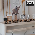 官方直營【Tryco】木製字母火車-單入(最低購買4個出貨), , large