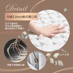 台灣製【藤原傢俬】竹炭紗防螨抗菌蜂巢式獨立筒床墊3H-4(3尺3.5尺/5尺/6尺6*7尺)-軟硬適中, , large