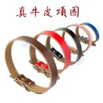 【寵愛生活本舖】寵物真牛皮項圈 狗項圈 貓項圈 有大尺碼！, , large