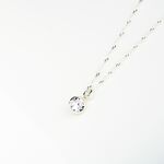 【Angel & Me】瑞士單鑽 鑽石 6mm 八心八箭 s925 純銀 項鍊 禮物, , large