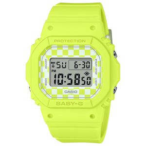 CASIO 卡西歐 BABY-G 格子旗方形女錶 電子錶 BGD-565GS-9