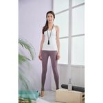 YOGA FLOW Hedy Pants - 簡單俐落長褲 - 煙燻紫 Brownish Purple, , large