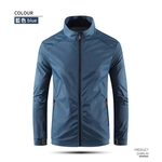 Men's Lightweight Outdoor UV-Protection Stand Collar Jacket, , large
