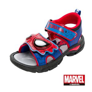 蜘蛛人電燈涼鞋-藍紅19cm