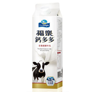 福樂鈣多多健康牛乳-全脂936ml到貨效期約6-8天