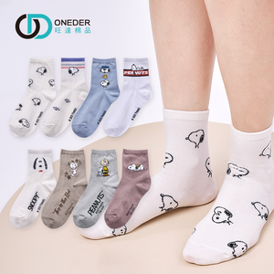 (多款)SNOOPY史奴比長襪 台製棉襪【旺達棉品】SN-A301