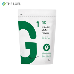 〔得來亞〕THE LOEL 天然檸檬酸粉(補充裝) 1kg (1入 / 2入) ★ 抗菌除垢劑 、多用途清潔 / 韓國製造