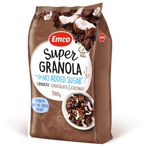 EMCO Granola no added sugar choc coconut