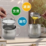 304不鏽鋼濾油壺-附油炸籃-1.5L-2支, , large