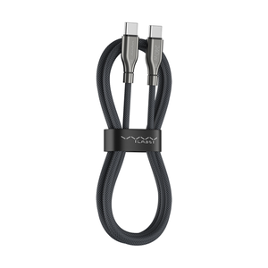 【Vyvylabs】60W Hardcord Series Fast Charging Data Cable Type-C to Type-C(1m)(Black)
