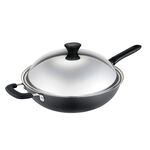 Traditional non-stick frying pan 36cm, , large