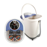 【日虎】石墨烯自動滾輪泡腳機 SS-609/ 贈10包中藥草包, , large