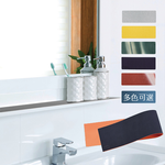 【怪獸】rubber anne 10秒頂吸 軟式珪藻土鏡台吸水墊2入組 (60x10cm) -湖水綠, , large