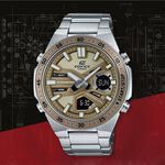 CASIO 卡西歐 EDIFICE 10年電力計時手錶 EFV-C110D-5A, , large