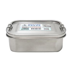 寶馬牌304不鏽鋼防漏便當盒-1400ml-1入