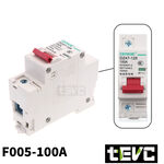 《tevc》F005 DC無熔絲 1P 直流 空氣開關  80A, , large