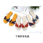 『當天出貨』[巴拉娜巴西人字拖專賣店]中壢實體店面 Havaianas YOU TROPEZ 沙灘 海灘 海邊夾腳拖/人字拖鞋 米結/橘藍色/米紅, , large