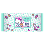 [寶富華]加蓋Hello Kitty純水柔濕巾100抽, , large