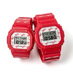 CASIO 卡西歐 G PRESENTS 2020 限量天使與惡魔 情人對錶-紅 LOV-20B-4, , large
