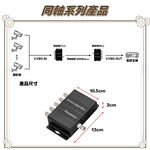 昌運監視器  HD-501SD 5路 類比訊號集中器 最遠可達500M 支援 NTSC PAL, , large