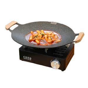 COTD超完美韓式烤盤38公分-黑色<實際出貨不含瓦斯爐>