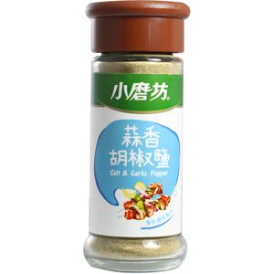 【植物五辛素】小磨坊蒜香胡椒鹽45g