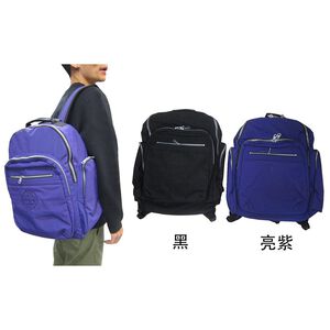 ~雪黛屋~YESON 後背包大容量主袋+外袋共五層MIT可A4資夾電腦高單數防水超輕防水尼龍布耐磨耐承重量Y7006