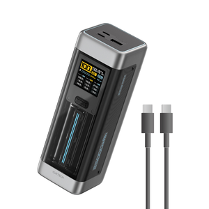 〔佳美能〕CUKTECH 酷態科 20號 210W 大容量 可充筆電 行動電源 25000mAh (P23) 電壓電流 數據顯示