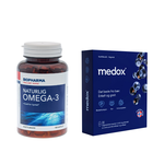 TG型挪威純淨魚油膠囊一瓶+Medox 藍莓花青素膠囊一盒, , large
