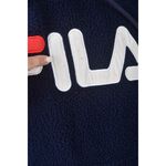 (S) fila質感棉質連帽藍色長袖上衣二手衣, , large