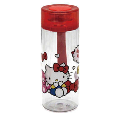 Hello Kitty大口直飲手提水壺550ml-顏色隨機出貨
