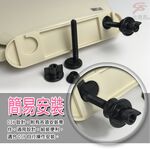 GS MALL 台灣製造 牙色 兩用子母下鎖式馬桶蓋 TOTO 子母蓋 馬桶蓋 馬桶 HCG 抑菌 下鎖式 48cm, , large