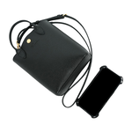 LONGCHAMP Epure XS 牛皮手提/斜背二用迷你托特包/黑色, , large