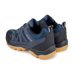 HANG TEN 戶外透氣運動鞋 男運動鞋 男鞋 慢跑鞋 健行 旅遊 吸濕 排汗 輕量 緩震 散熱 減壓 止滑 黑 藍, 咖啡,27, large