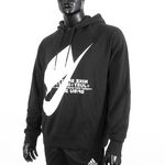 Nike AS M NSW Hoodie PO SB 男 連帽上衣 帽T 寬鬆 微刷毛 黑 [CJ5049-010], , large