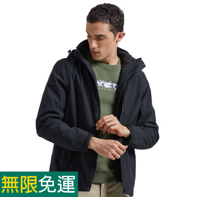 [TECTOP 探拓戶外]【天天免運】【雙重防護】12145099兩件式軟殼外套(衝鋒衣) 【黑色】機車族、出國旅遊最好用