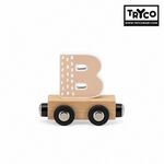 官方直營【Tryco】木製字母火車-28件組, , large