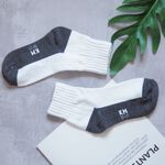 [Kaimei Cotton] 8 pairs of MIT Taiwan-made antibacterial and deodorizing pure cotton student socks, , large