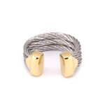 CHARRIOL 夏利豪 CELTIC 三層鋼索耳骨夾 03-104-1280-1, , large