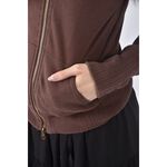 (S) hollister質感棕色外套二手衣, , large