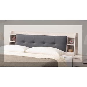 【唯熙傢俱】凱熙橡木白5尺床頭箱