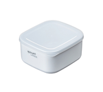 Pure white food storage container, 700ml, , large