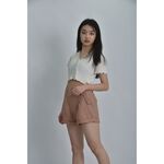 (S) queen shop寬鬆棕色短褲二手衣, , large