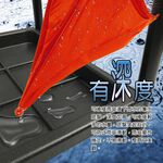 GS MALL 台灣製造 9格加高鐵管雨傘架 傘桶 置物傘架 收納傘架 傘架 落地傘架 瀝水傘架 雨傘架, , large